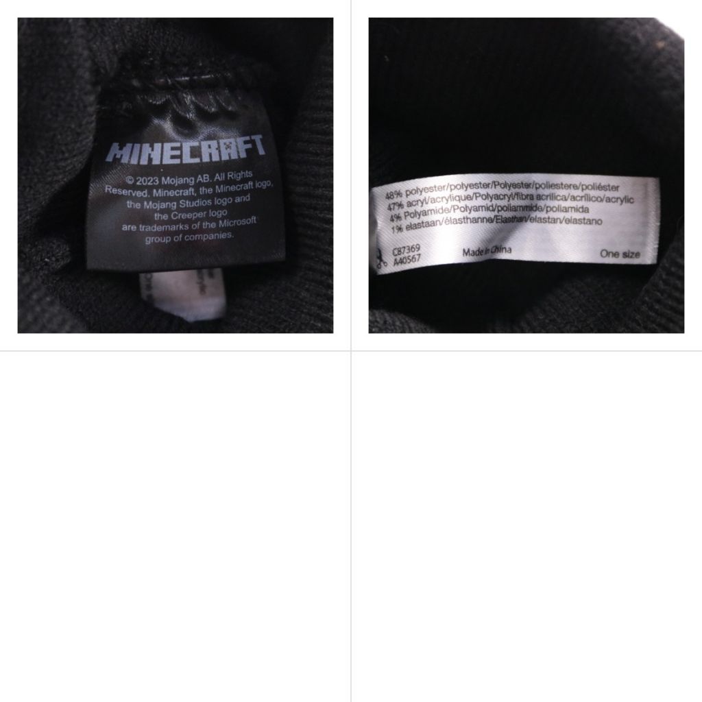 шапка Minecraft