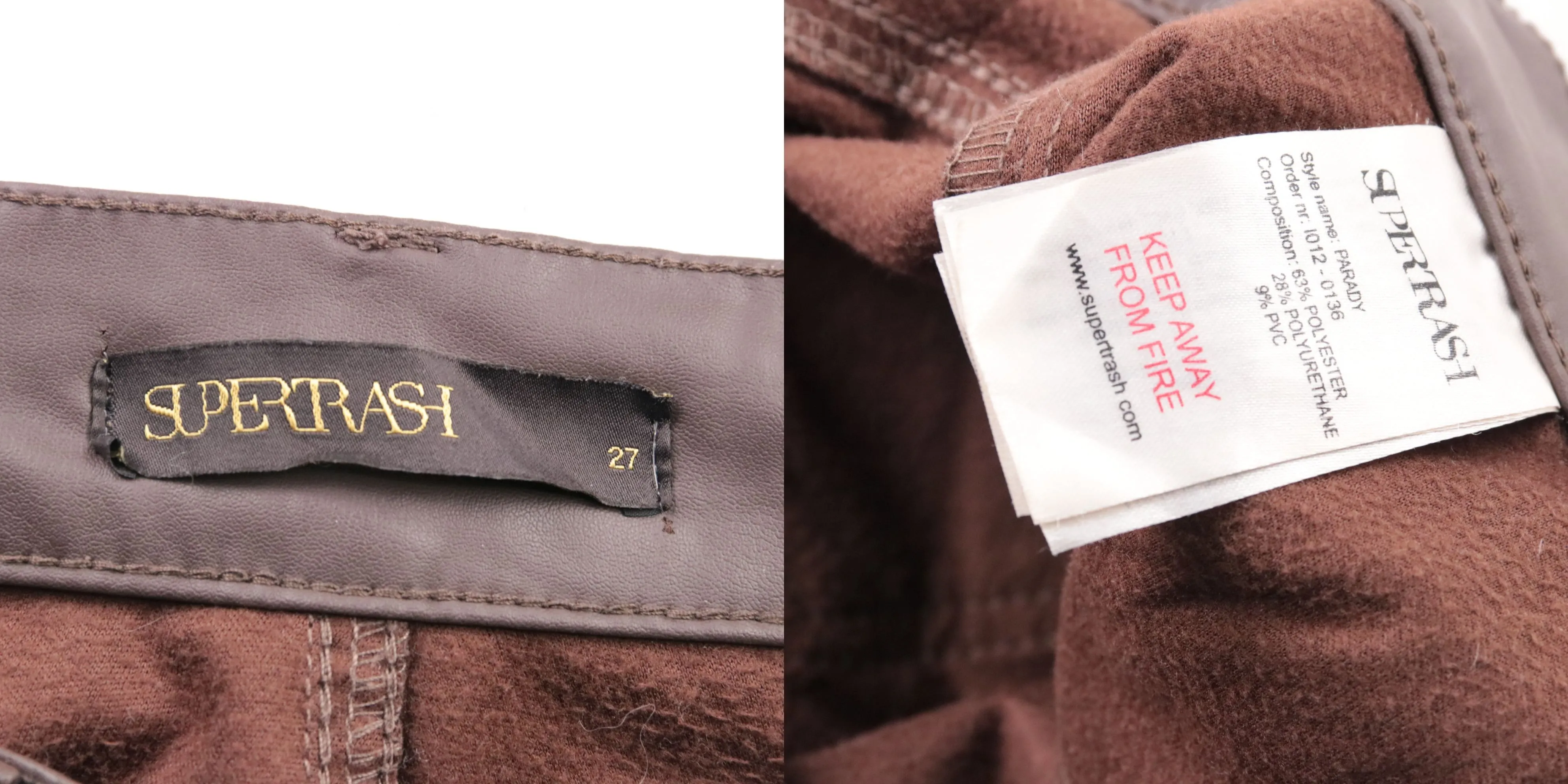 брюки SuperTrash