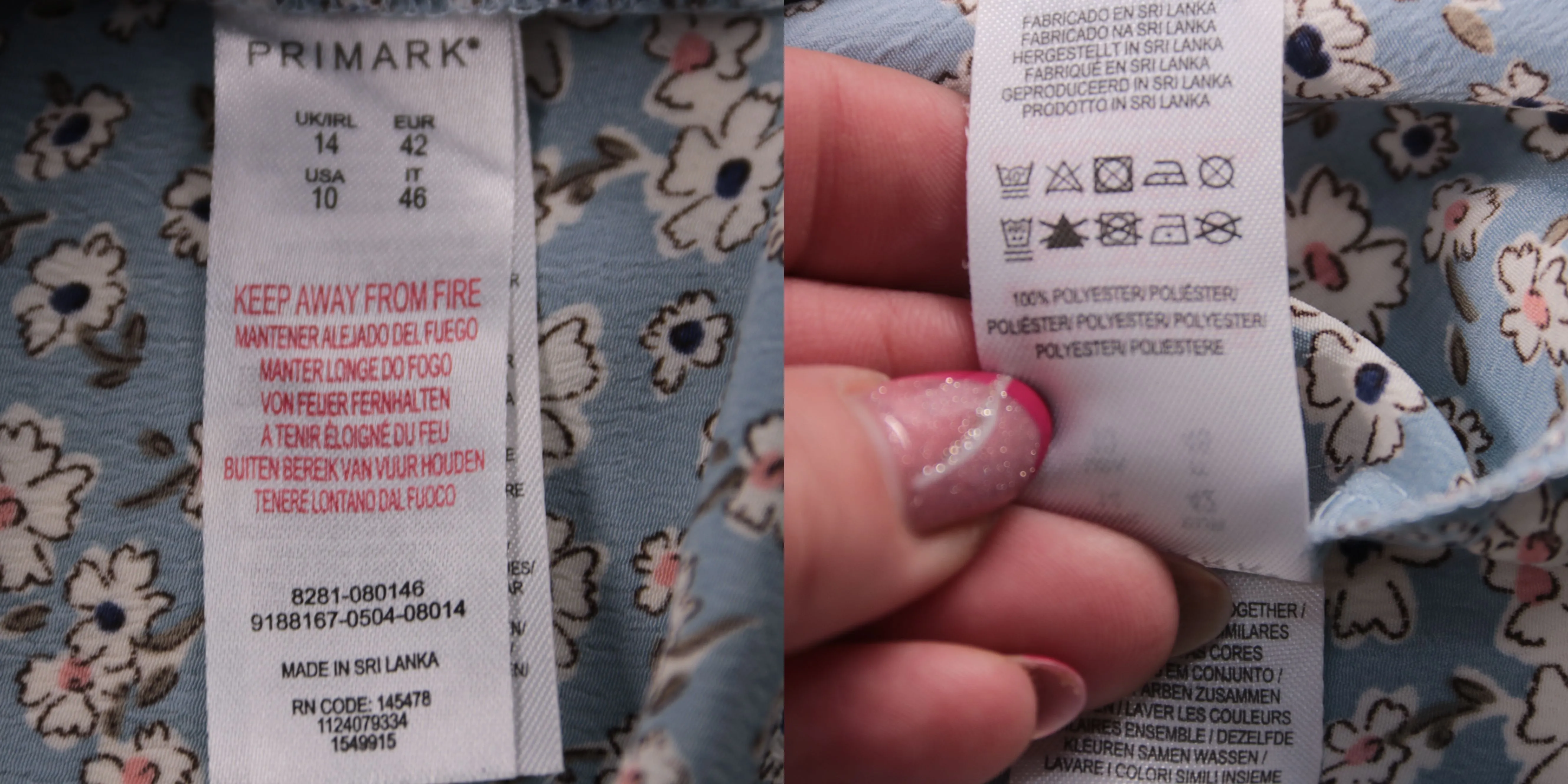 платье Primark